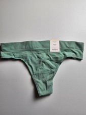 Auden Women's Seamless Thong Size M 8-10 Green