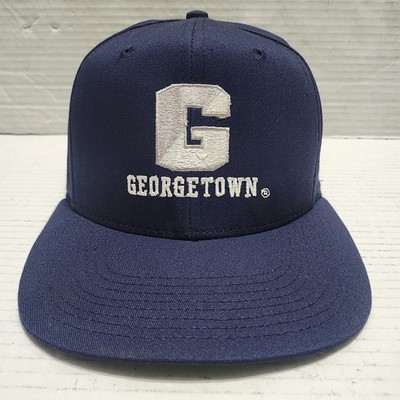 Vtg Georgetown Hoyas Embroidered Snapback University Square Made In USA NWT NOS 
