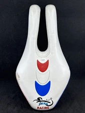 2008 ISM Racing Adamo Gel American Flag Red White Blue Titanium Rail Saddle