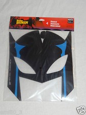 NEW IN PACKAGE BATMAN 8 MASKS PARTY SUPPLIES