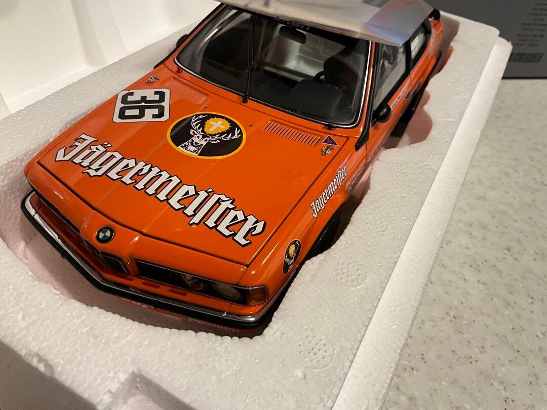 1/18 AUTOart BMW 635CSi #36 Orange w/ Box From Japan Model 1/18 AUTOart BMW 635CSi #36 Orange w/ Box From Japan Model