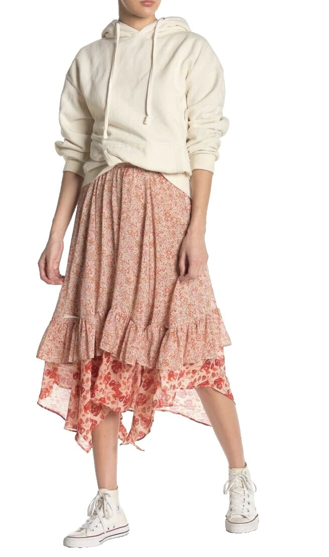 Faldas florales Free People Casual para Mujeres