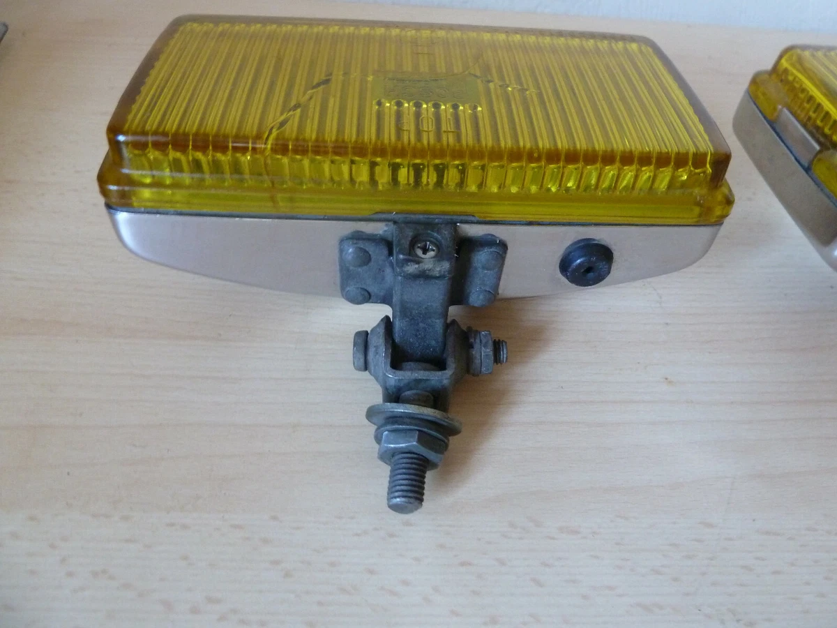 vintage bosch halogen chrome 1305620313...314 anti-brouillard VW 