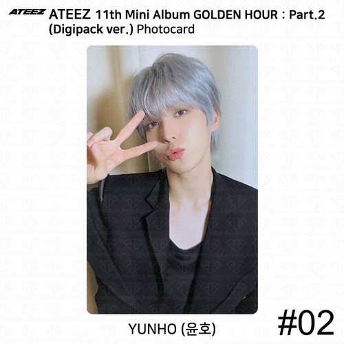 ATEEZ 11th Mini Album Golden Hour Part.2 Digipack Ver Official Photocard KPOP - 第 65/177 張圖片
