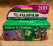Vintage FUJIFILM Fujicolor 35mm Super HQ 200 24 Exp 4 Pack Expired 2005 ISO 200