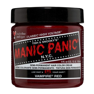 MANIC PANIC Vampire Red Semi Permanent Hair Color - Cruelty Free Vegan Classi...