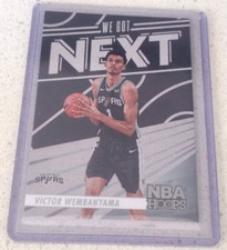 2023-24 Panini Hoops Victor Wembanyama  We Got Next #33 Rookie Card