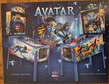 AVATAR TBFP LE&CE by Jersey Jack Pinball flyer