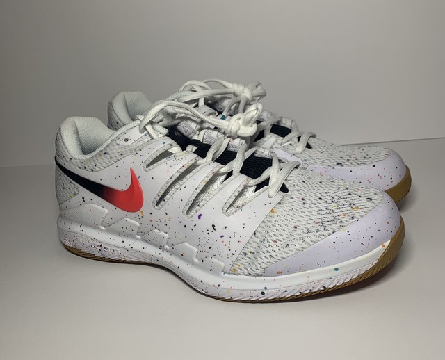 Size 11.5 Nike Court Air Zoom Vapor X HC Splatter Paint 2020 for sale