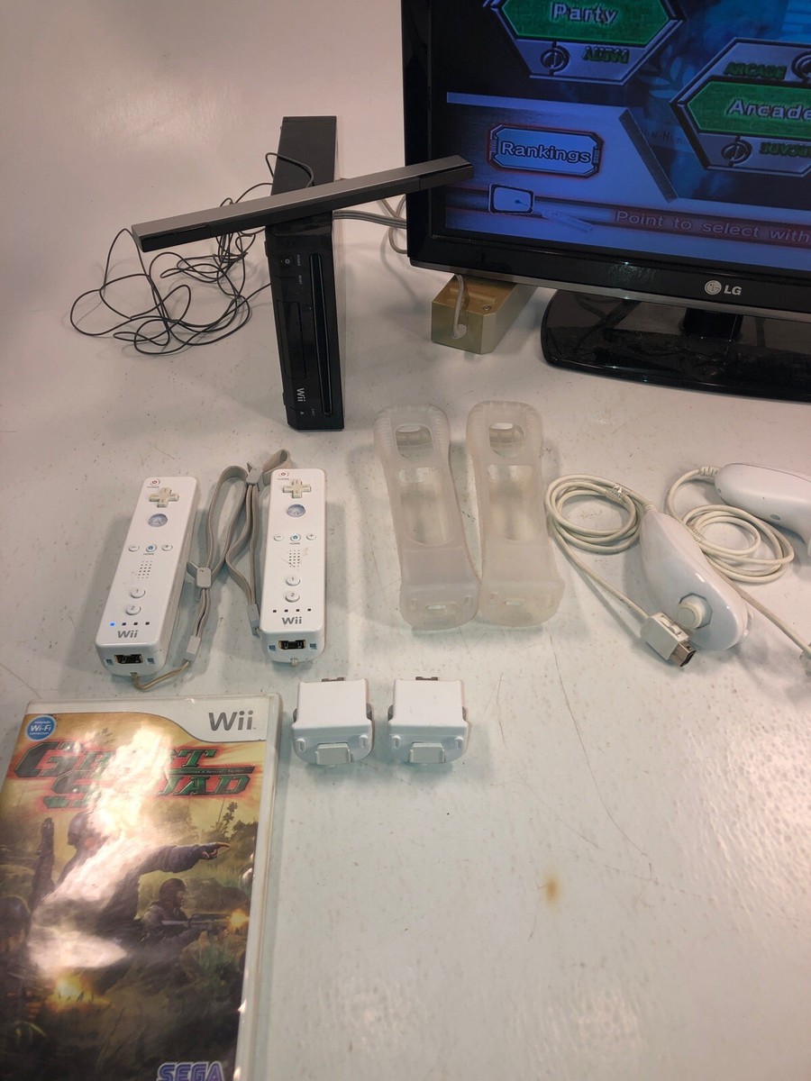 NintendoWII セット NINTENDO WII SYSTEM Bundle Set 4 Games, Controllers | eBay