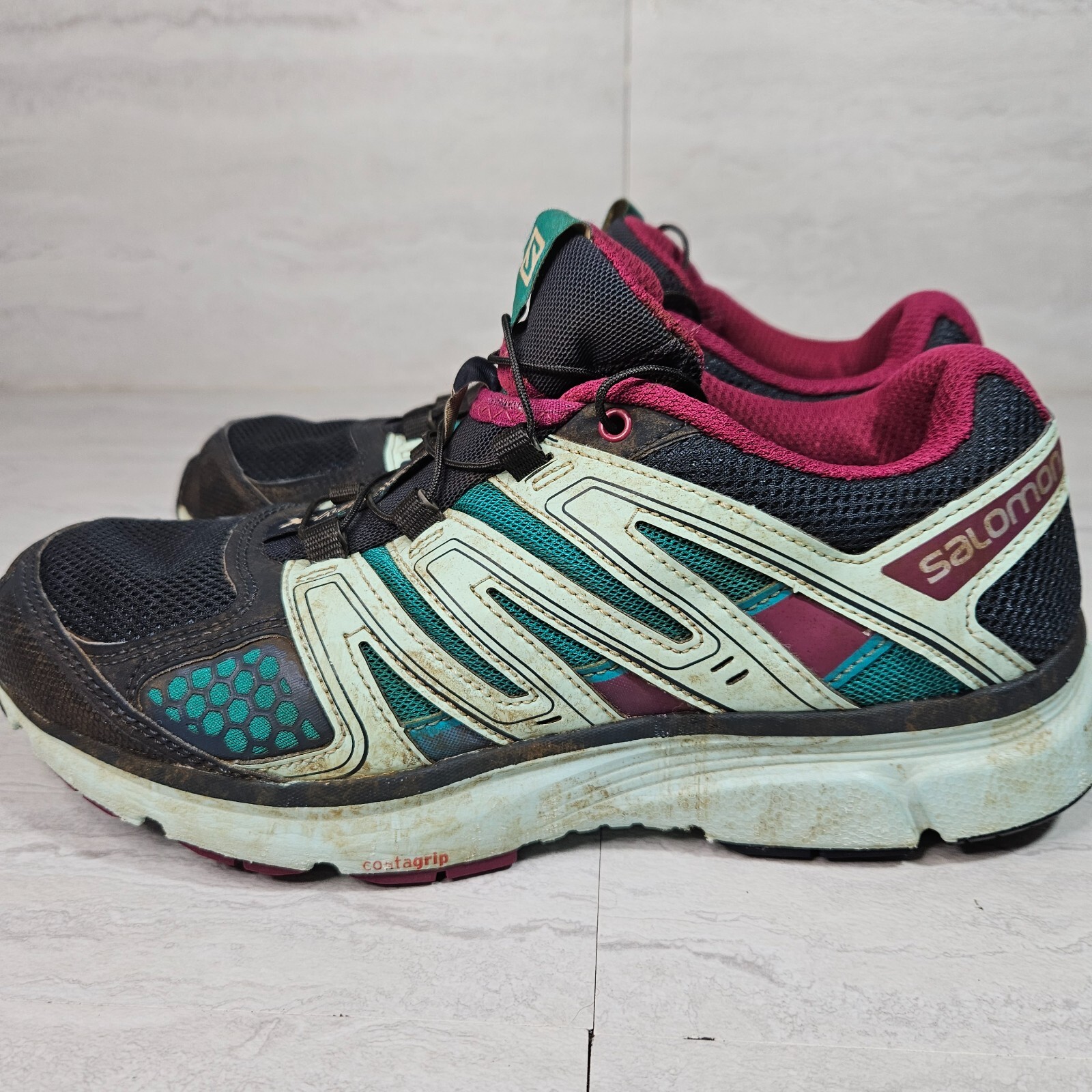 Salomon XR scarpe da corsa da donna taglia 7 5 trail running escursionismo 373328