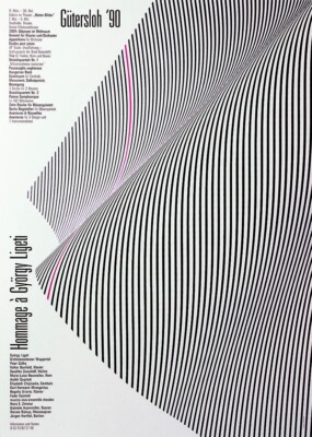 Holger Matthies (Germany) Hommage á György Ligeti 1990  A1 Offset