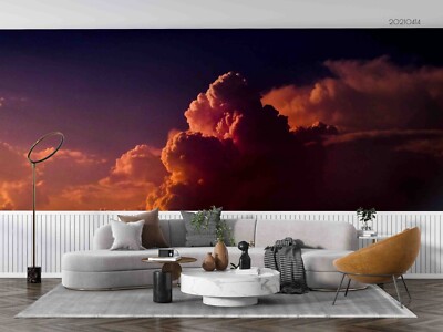 3D Clouds Landscape Nature Wallpaper Wall Murals Removable Wallpaper