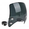 Motorcycle Windshield Headlight Fairing 180° Adjustable For 1.5-1.6in Front