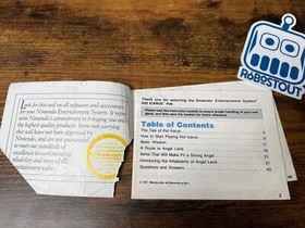 Kid Icarus (Nintendo) NES Manual instruction booklet only⭐