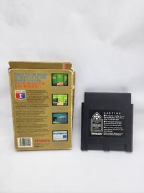 VTG RBI Baseball - Authentic Nintendo NES Cartridge In Box - Tested & Works!