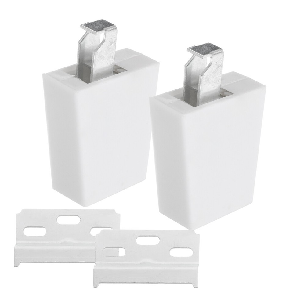 2pcs Heavy Duty Hidden Fastener For Kitchen Doors Concealed