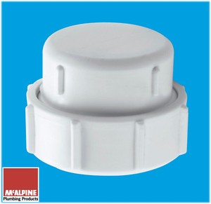 sink waste trap blanking cap