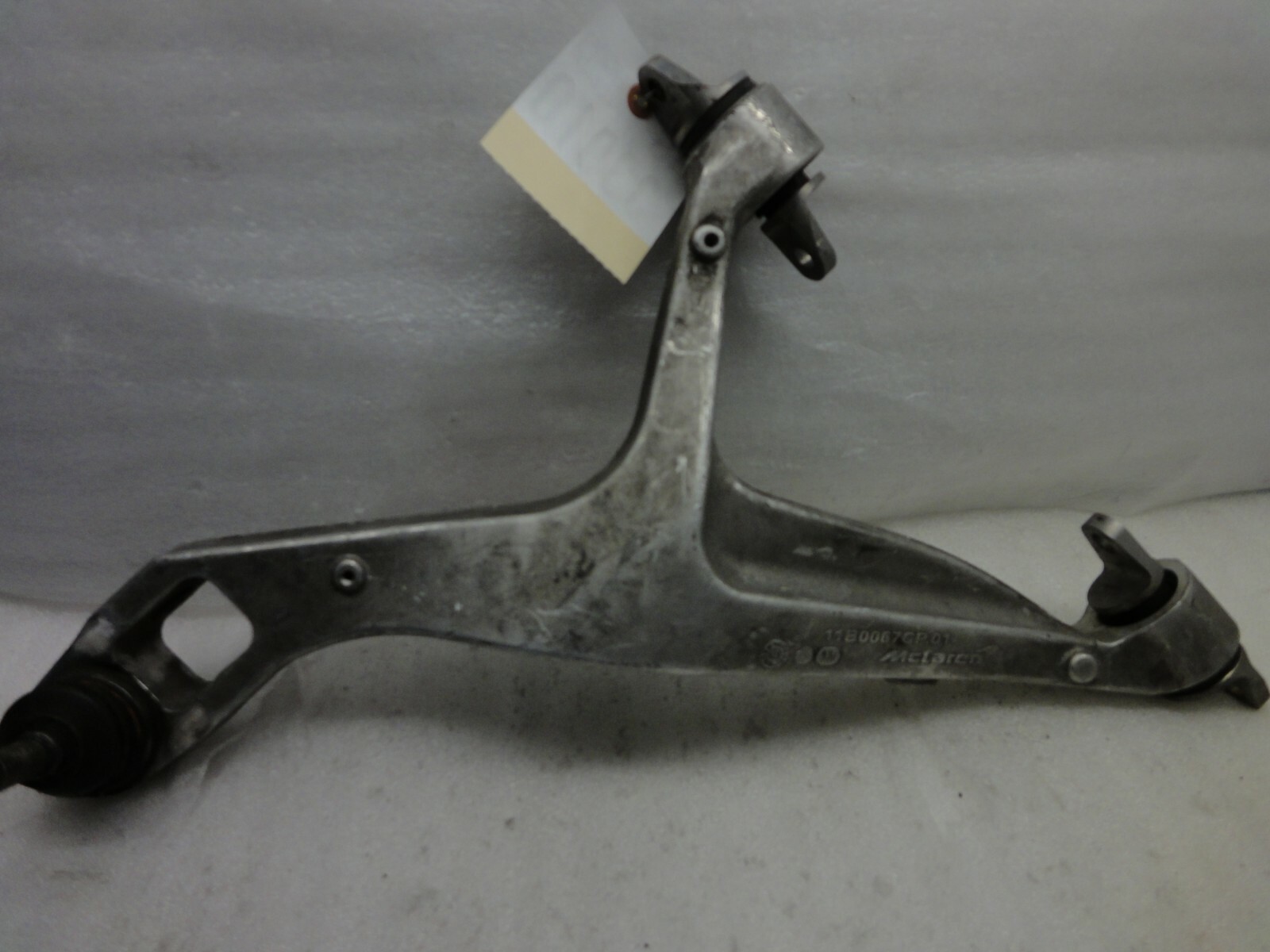 2013-2015 McLAREN MP4-12C LEFT FRONT DRIVER SIDE LOWER CONTROL ARM OEM 11B0067CP