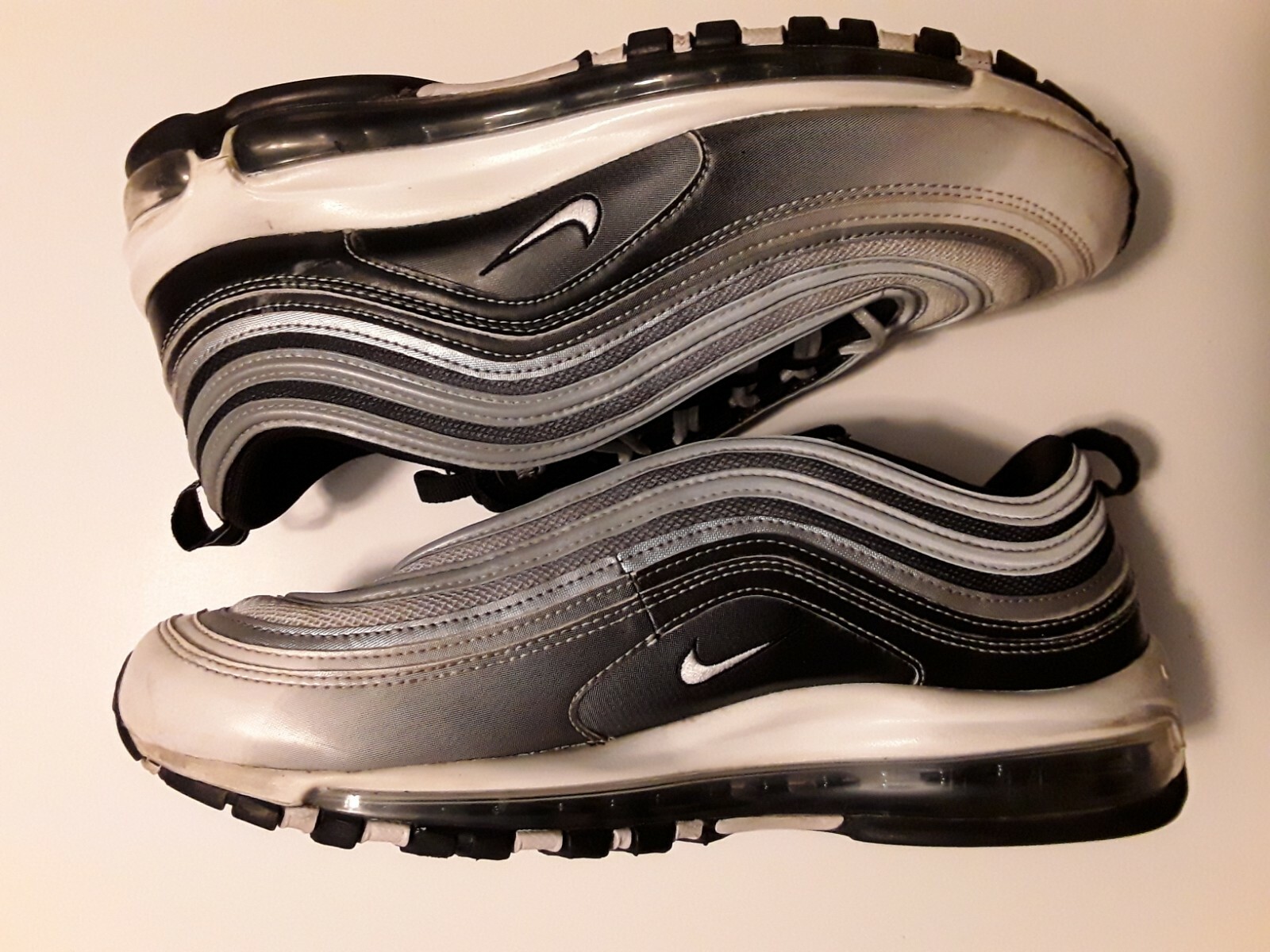 ebay nike air max 97 silver