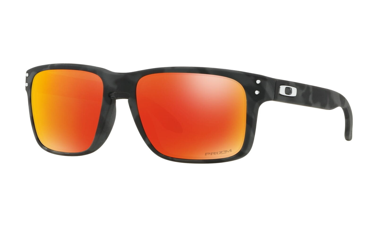 Occhiali da sole Oakley Holbrook Black Camo Prizm Ruby OO9102-E955