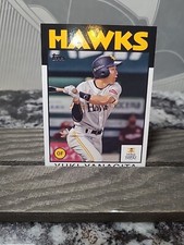 2021 Topps NPB Baseball 1986 Retro Insert Yuki Yanagita Soft Bank Hawks
