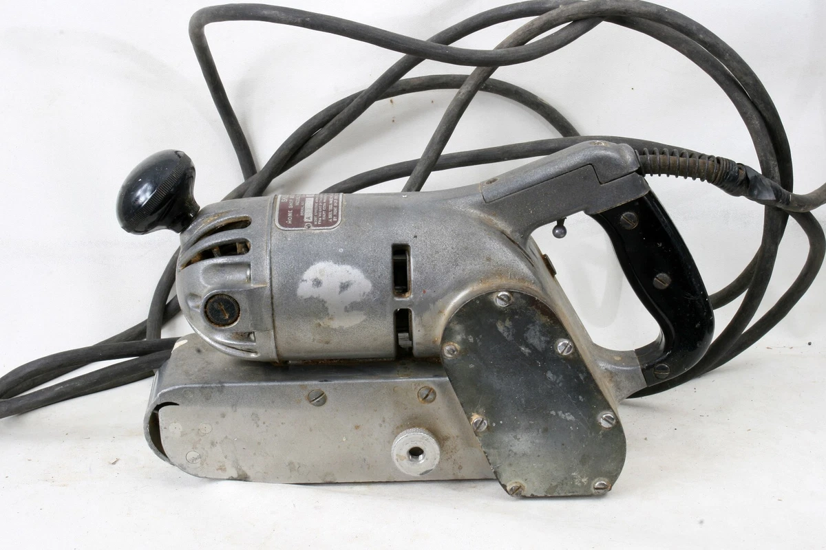 TESTED Skil Model 525 Locomotive style belt sander