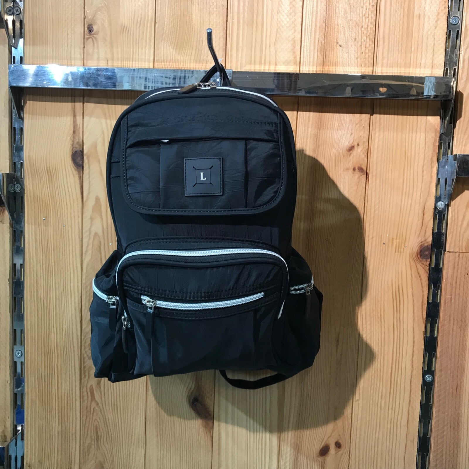 Mochila Negra Paseo Mochila Sport Mochila Compartimentos Mochila Ligera