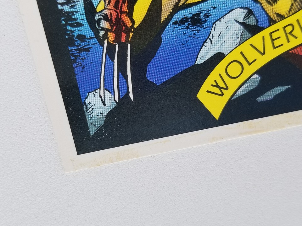 WOLVERINE 1991 Marvel Universe TOY BIZ Promo Trading Card IMPEL XMen