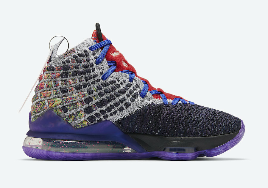 Nike LeBron 17 What The CV8079-900 Size 8.5 Multicolor | eBay