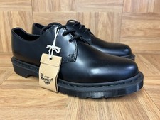 RARE Dr Martens 14345 Black Leather Oxford Shoes Very Clean Sz 11 Men's Grunge