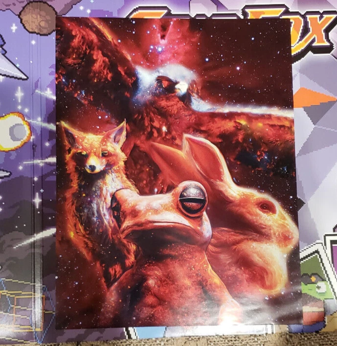 Star Fox Soundtrack Vinyl Record LP Color Album SNES Not Moonshake VGM Vinyl - Image 2 of 4