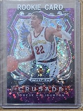 2020 PANINI PRIZM BASKETBALL DRAFT PICKS CRUSADE TYRESE HALIBURTON PURPLE 33/49