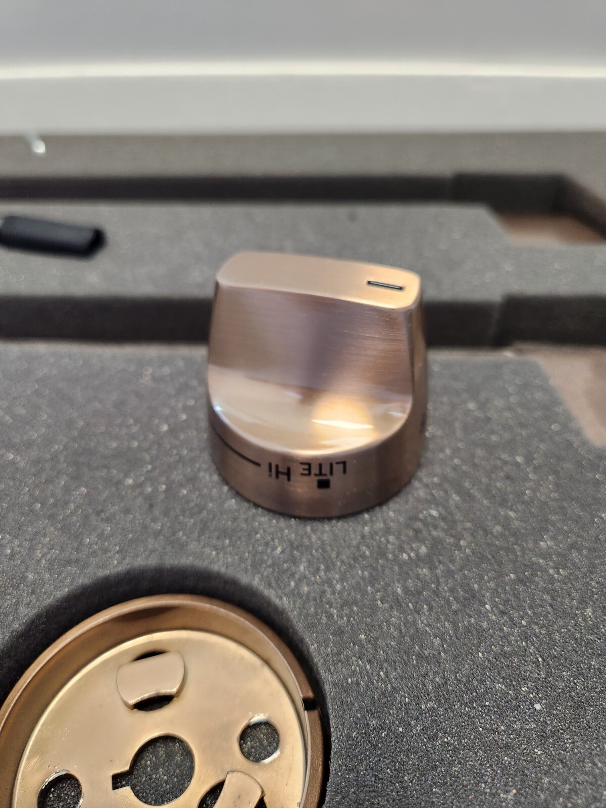 GE Cafe Double Oven Handle & Knob Kit Brushed Bronze, BRAND NEW eBay