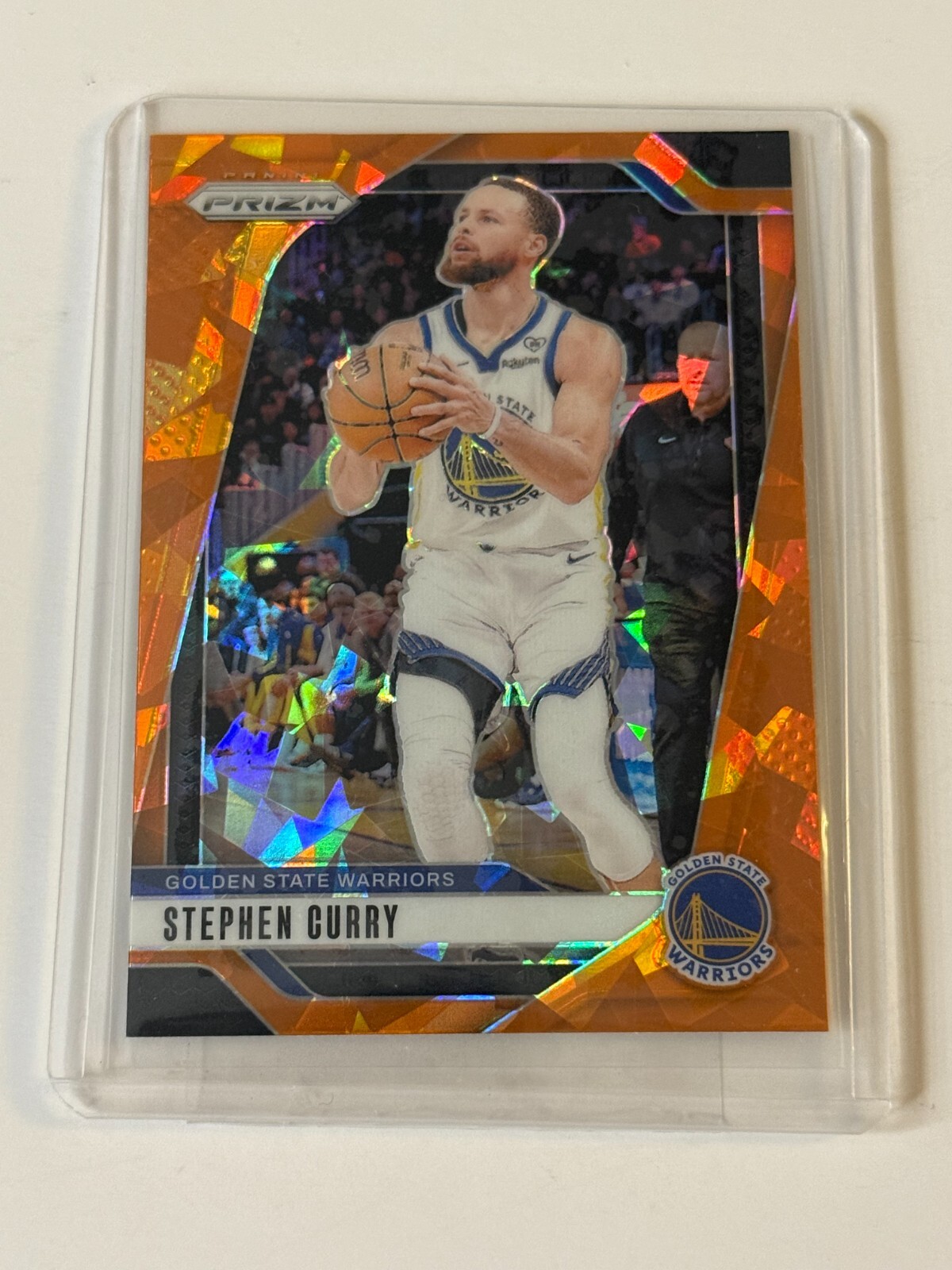 2024-25 Panini Prizm - Stephen Curry #134 Orange Ice Prizm