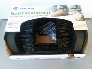 yaktrax boot scrubber