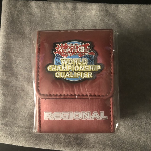 Yugioh RED Official Konami SEALED Regional Deck Box eBay