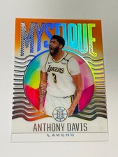 ANTHONY DAVIS 2020-21 Panini Illusions MYSTIQUE ORANGE SP Insert #15 LAKERS