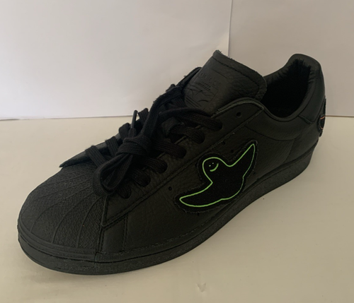 Adidas Superstar ADV Mark Gonzalez Shmoo Black (GX1488) - UK 10.5 EU 45 1/3 - Picture 7 of 15