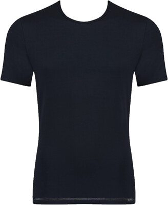 sloggi Herren Basic Soft O-Neck Shirt Größe L - 6 schwarz Unterhemd Shirts Hemd