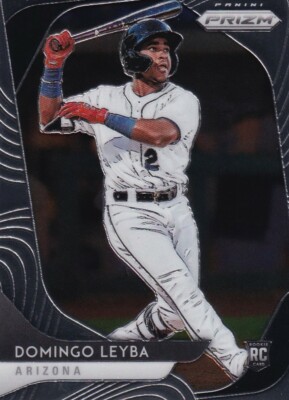 2020 PRIZM RC DOMINGO LEYBA ARIZONA DIAMONDBACKS ROOKIE - P5440