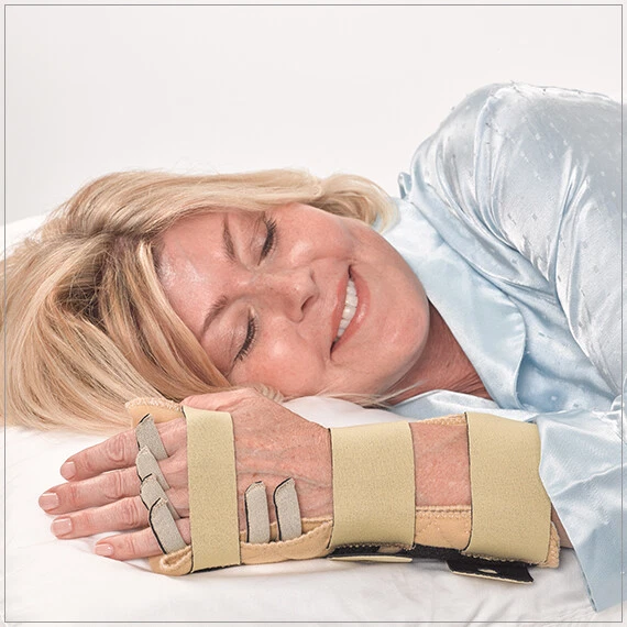 Edredón 3PP Férula Muñeca Soporte para Mano Artritis Desviación Cubital Accidente Cerebrovascular Foto 4 de 4