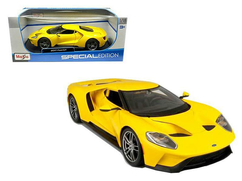 2017 FORD GT YELLOW 1/18 DIECAST CAR MODEL BY MAISTO 31384 | eBay
