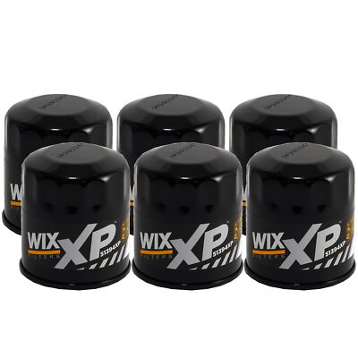 Wix Xp Set 6 Engine Motor Oil Filters For Chevy Infiniti Nissan Toyota StdAsp
