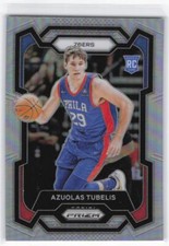 2023-24 Panini Prizm Azuolas Tubelis RC #283 Prizms Silver