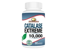 CATALASE EXTREME 10,000 Antioxidant Enzyme By Rise-N-Shine - 60 Ct