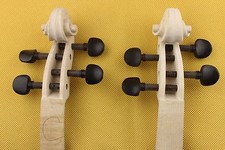 New hand carved Student Maple Violin Neck  ebony pegs 4/4 size, Violin Parts