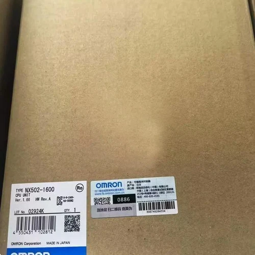 NX502-1600 New Sealed Omron PLC MODULE NX series NX502 CPU Unit NX502-1600