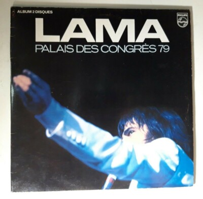Serge LAMA Palais Des Congrès 79 DoLP 2LP | 1979 Philips France Chanson Ballad