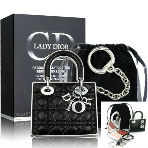 100%AUTHENTIC BEYOND RARE LADY DIOR HandBag JEWELLED CHARM MAKEUP&Mirror PALETTE